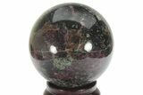 Polished Eudialyte Sphere - Kola Peninsula, Russia #227231-1